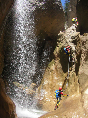 Canyoning Franse Alpen