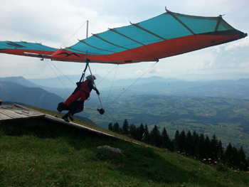 Deltavliegen Franse Alpen