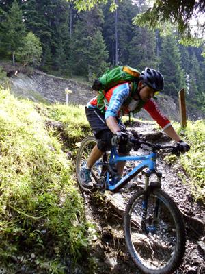 Mountainbiken Franse Alpen